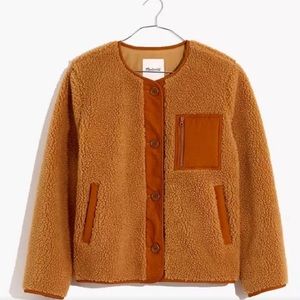 Madewell, Faux Fur Sherpa Jacket
